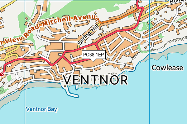 PO38 1EP map - OS VectorMap District (Ordnance Survey) PO38 1EP map - OS VectorMap District (Ordnance Survey)