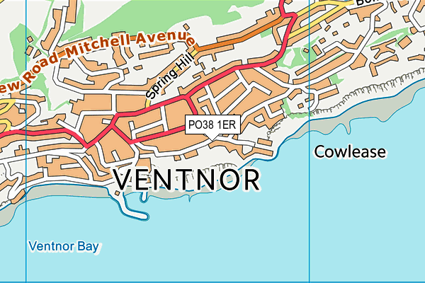 PO38 1ER map - OS VectorMap District (Ordnance Survey) PO38 1ER map - OS VectorMap District (Ordnance Survey)