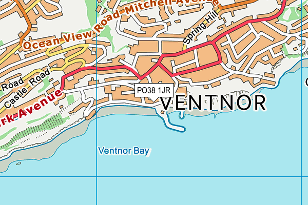 PO38 1JR map - OS VectorMap District (Ordnance Survey) PO38 1JR map - OS VectorMap District (Ordnance Survey)