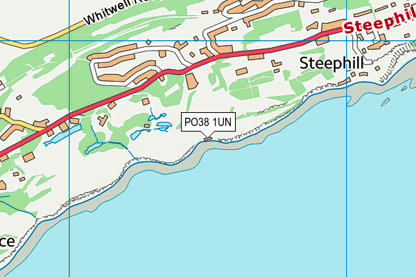 PO38 1UN map - OS VectorMap District (Ordnance Survey) PO38 1UN map - OS VectorMap District (Ordnance Survey)