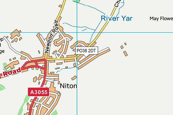 PO38 2DT map - OS VectorMap District (Ordnance Survey) PO38 2DT map - OS VectorMap District (Ordnance Survey)