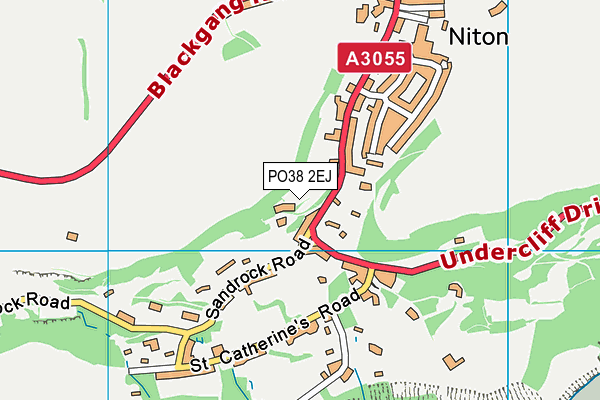 PO38 2EJ map - OS VectorMap District (Ordnance Survey) PO38 2EJ map - OS VectorMap District (Ordnance Survey)
