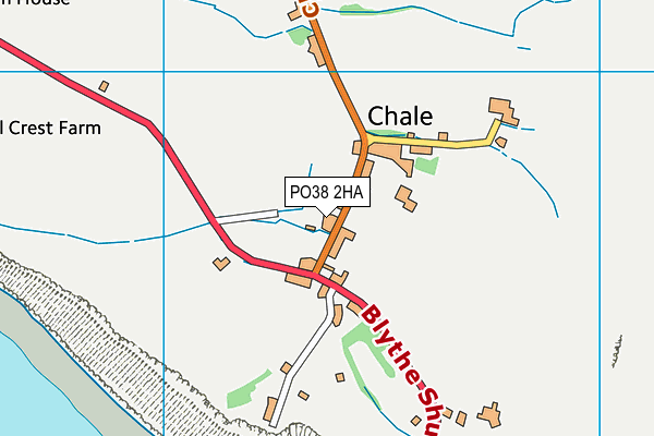 PO38 2HA map - OS VectorMap District (Ordnance Survey) PO38 2HA map - OS VectorMap District (Ordnance Survey)