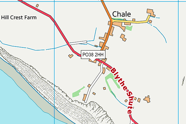 PO38 2HH map - OS VectorMap District (Ordnance Survey) PO38 2HH map - OS VectorMap District (Ordnance Survey)
