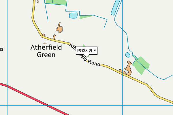 PO38 2LF map - OS VectorMap District (Ordnance Survey) PO38 2LF map - OS VectorMap District (Ordnance Survey)