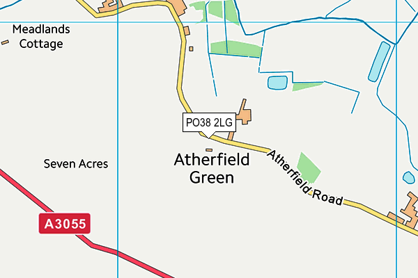 PO38 2LG map - OS VectorMap District (Ordnance Survey) PO38 2LG map - OS VectorMap District (Ordnance Survey)
