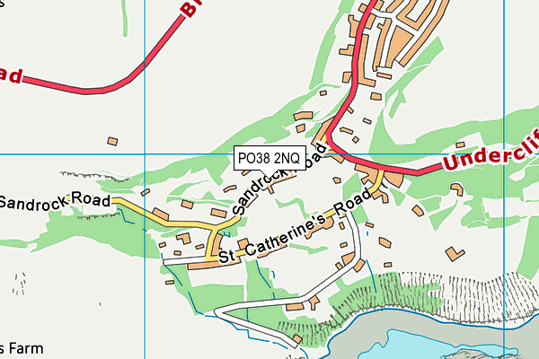 PO38 2NQ map - OS VectorMap District (Ordnance Survey) PO38 2NQ map - OS VectorMap District (Ordnance Survey)