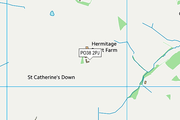 PO38 2PJ map - OS VectorMap District (Ordnance Survey) PO38 2PJ map - OS VectorMap District (Ordnance Survey)
