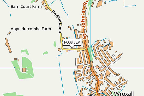 PO38 3EP map - OS VectorMap District (Ordnance Survey) PO38 3EP map - OS VectorMap District (Ordnance Survey)