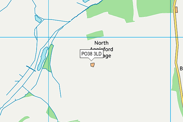 PO38 3LD map - OS VectorMap District (Ordnance Survey) PO38 3LD map - OS VectorMap District (Ordnance Survey)