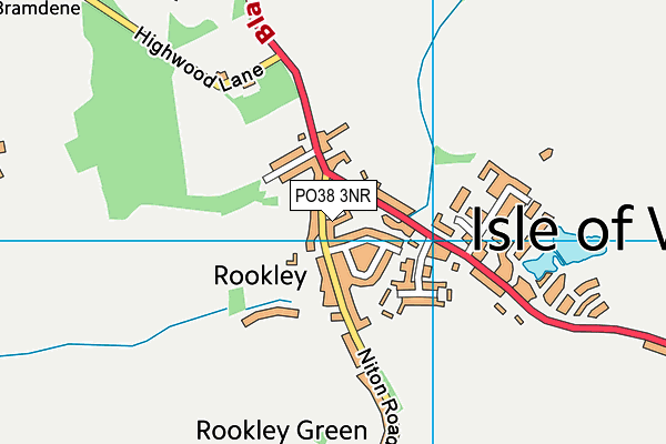 PO38 3NR map - OS VectorMap District (Ordnance Survey) PO38 3NR map - OS VectorMap District (Ordnance Survey)