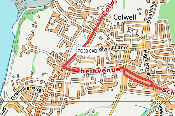 PO39 0AD map - OS VectorMap District (Ordnance Survey) PO39 0AD map - OS VectorMap District (Ordnance Survey)