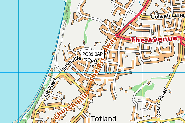 PO39 0AP map - OS VectorMap District (Ordnance Survey) PO39 0AP map - OS VectorMap District (Ordnance Survey)