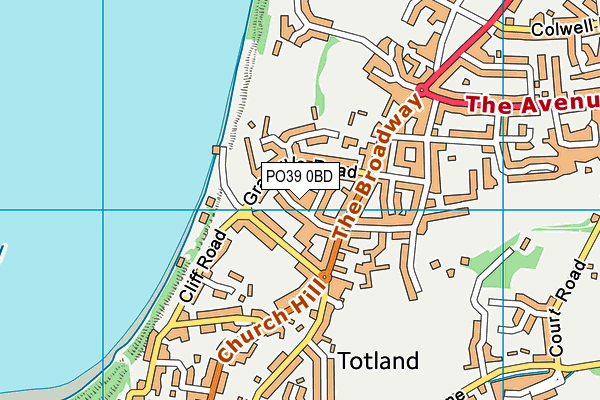 PO39 0BD map - OS VectorMap District (Ordnance Survey) PO39 0BD map - OS VectorMap District (Ordnance Survey)