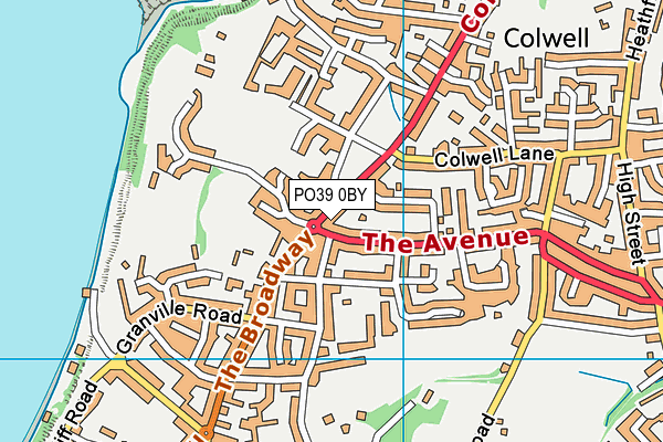 PO39 0BY map - OS VectorMap District (Ordnance Survey) PO39 0BY map - OS VectorMap District (Ordnance Survey)