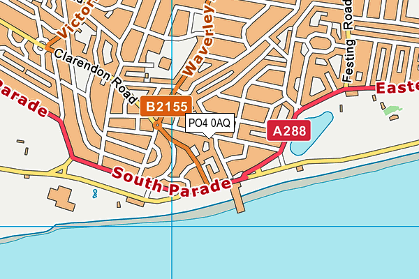 PO4 0AQ map - OS VectorMap District (Ordnance Survey) PO4 0AQ map - OS VectorMap District (Ordnance Survey)