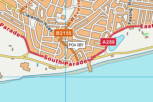 PO4 0BY map - OS VectorMap District (Ordnance Survey) PO4 0BY map - OS VectorMap District (Ordnance Survey)