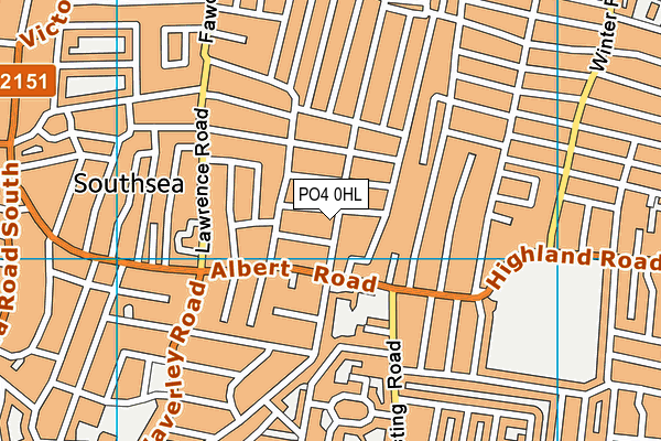 PO4 0HL map - OS VectorMap District (Ordnance Survey) PO4 0HL map - OS VectorMap District (Ordnance Survey)