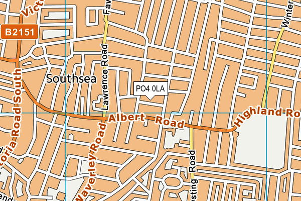 PO4 0LA map - OS VectorMap District (Ordnance Survey) PO4 0LA map - OS VectorMap District (Ordnance Survey)