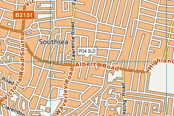 PO4 0LD map - OS VectorMap District (Ordnance Survey) PO4 0LD map - OS VectorMap District (Ordnance Survey)