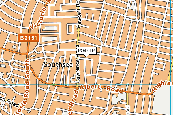 PO4 0LP map - OS VectorMap District (Ordnance Survey) PO4 0LP map - OS VectorMap District (Ordnance Survey)