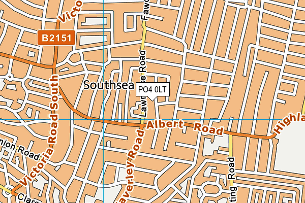 PO4 0LT map - OS VectorMap District (Ordnance Survey) PO4 0LT map - OS VectorMap District (Ordnance Survey)