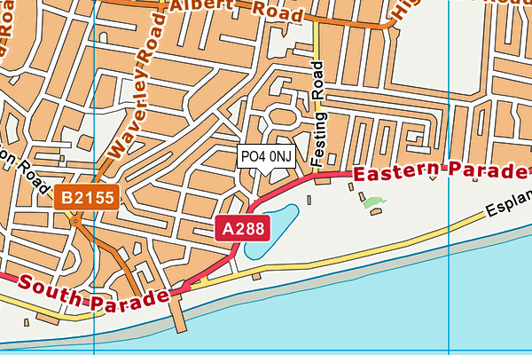 PO4 0NJ map - OS VectorMap District (Ordnance Survey) PO4 0NJ map - OS VectorMap District (Ordnance Survey)