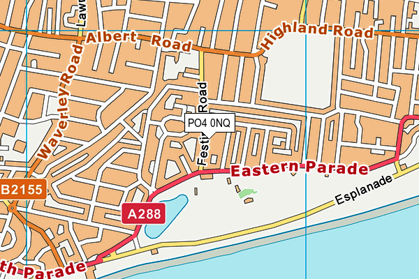 PO4 0NQ map - OS VectorMap District (Ordnance Survey) PO4 0NQ map - OS VectorMap District (Ordnance Survey)