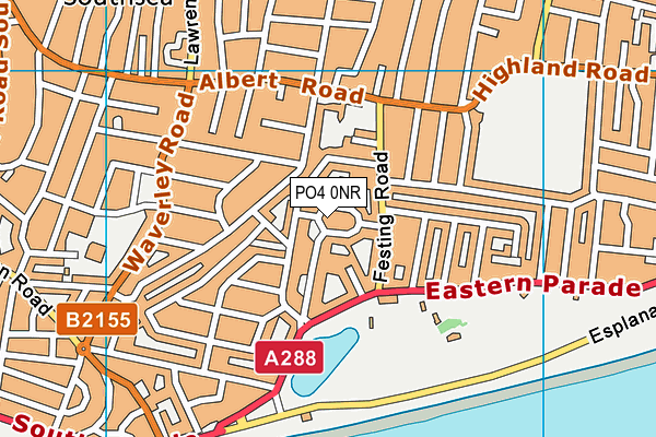 PO4 0NR map - OS VectorMap District (Ordnance Survey) PO4 0NR map - OS VectorMap District (Ordnance Survey)