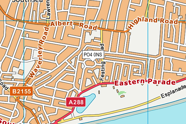 PO4 0NS map - OS VectorMap District (Ordnance Survey) PO4 0NS map - OS VectorMap District (Ordnance Survey)