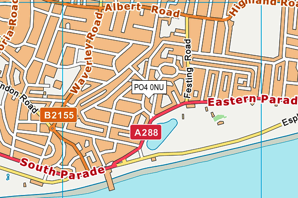 PO4 0NU map - OS VectorMap District (Ordnance Survey) PO4 0NU map - OS VectorMap District (Ordnance Survey)