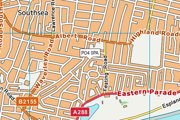 PO4 0PA map - OS VectorMap District (Ordnance Survey) PO4 0PA map - OS VectorMap District (Ordnance Survey)