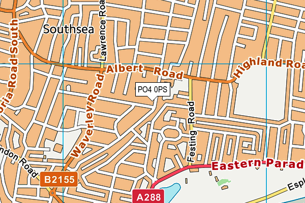 PO4 0PS map - OS VectorMap District (Ordnance Survey) PO4 0PS map - OS VectorMap District (Ordnance Survey)