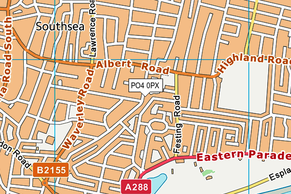 PO4 0PX map - OS VectorMap District (Ordnance Survey) PO4 0PX map - OS VectorMap District (Ordnance Survey)