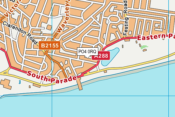 PO4 0RQ map - OS VectorMap District (Ordnance Survey) PO4 0RQ map - OS VectorMap District (Ordnance Survey)
