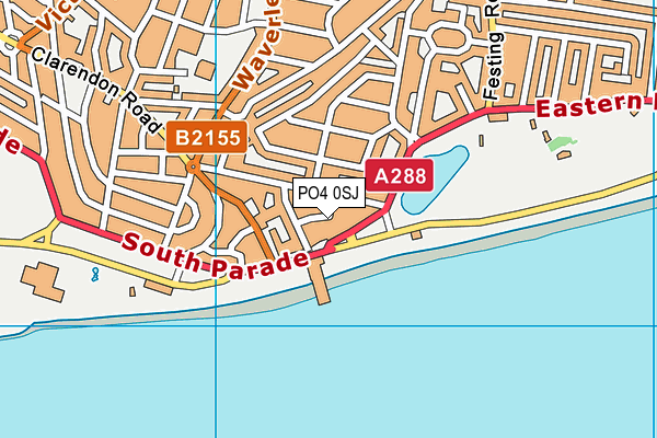 PO4 0SJ map - OS VectorMap District (Ordnance Survey) PO4 0SJ map - OS VectorMap District (Ordnance Survey)