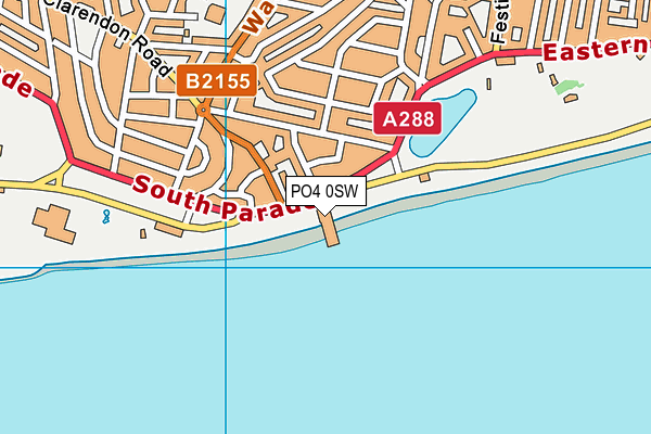 PO4 0SW map - OS VectorMap District (Ordnance Survey) PO4 0SW map - OS VectorMap District (Ordnance Survey)