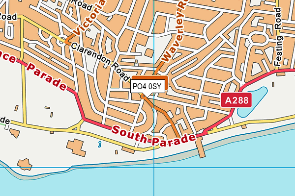 PO4 0SY map - OS VectorMap District (Ordnance Survey) PO4 0SY map - OS VectorMap District (Ordnance Survey)