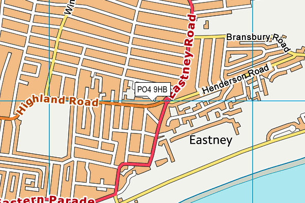 PO4 9HB map - OS VectorMap District (Ordnance Survey) PO4 9HB map - OS VectorMap District (Ordnance Survey)