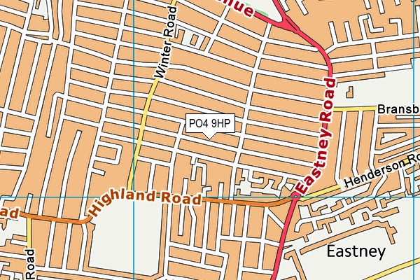 PO4 9HP map - OS VectorMap District (Ordnance Survey) PO4 9HP map - OS VectorMap District (Ordnance Survey)
