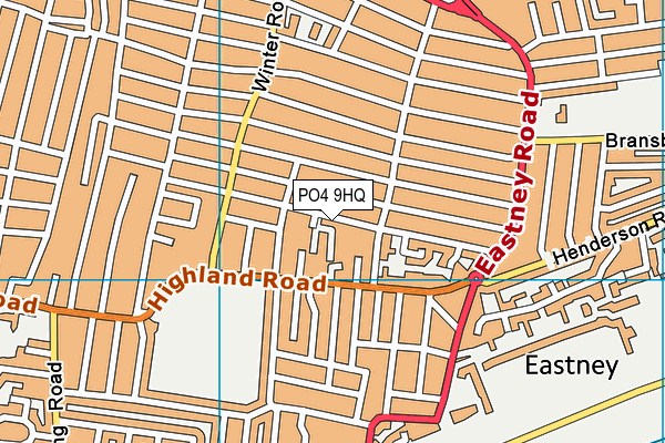 PO4 9HQ map - OS VectorMap District (Ordnance Survey) PO4 9HQ map - OS VectorMap District (Ordnance Survey)