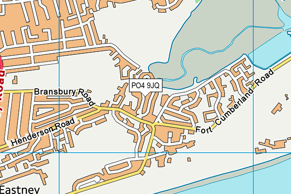 PO4 9JQ map - OS VectorMap District (Ordnance Survey) PO4 9JQ map - OS VectorMap District (Ordnance Survey)
