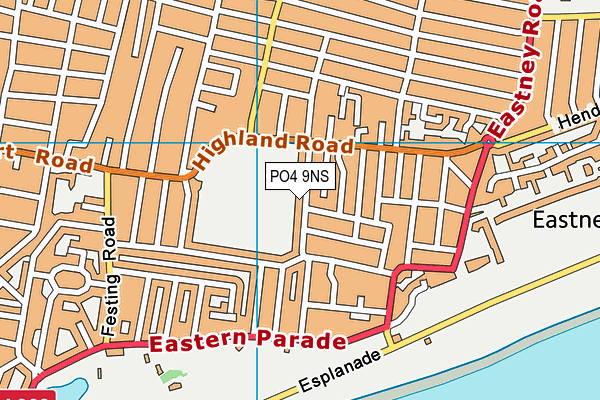 PO4 9NS map - OS VectorMap District (Ordnance Survey) PO4 9NS map - OS VectorMap District (Ordnance Survey)
