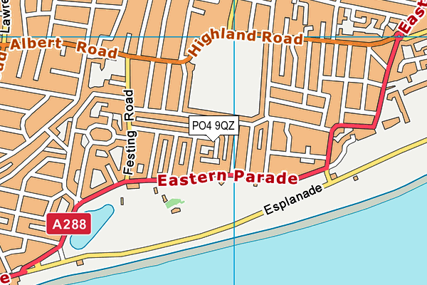 PO4 9QZ map - OS VectorMap District (Ordnance Survey) PO4 9QZ map - OS VectorMap District (Ordnance Survey)