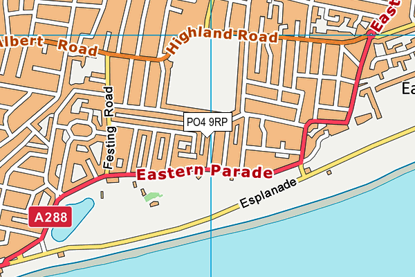 PO4 9RP map - OS VectorMap District (Ordnance Survey) PO4 9RP map - OS VectorMap District (Ordnance Survey)