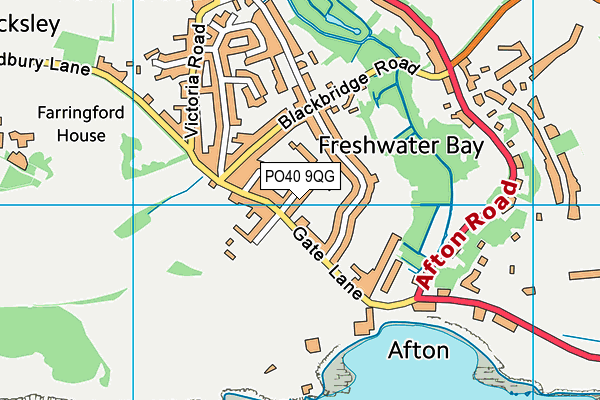 PO40 9QG map - OS VectorMap District (Ordnance Survey) PO40 9QG map - OS VectorMap District (Ordnance Survey)