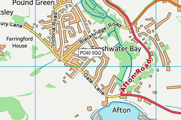 PO40 9QQ map - OS VectorMap District (Ordnance Survey) PO40 9QQ map - OS VectorMap District (Ordnance Survey)