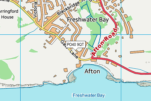 PO40 9QT map - OS VectorMap District (Ordnance Survey) PO40 9QT map - OS VectorMap District (Ordnance Survey)