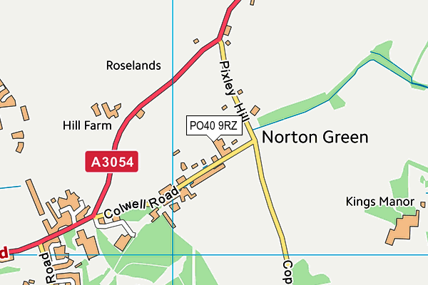 PO40 9RZ map - OS VectorMap District (Ordnance Survey) PO40 9RZ map - OS VectorMap District (Ordnance Survey)