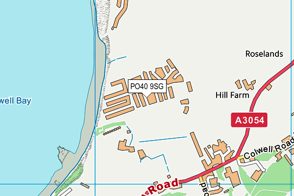 PO40 9SG map - OS VectorMap District (Ordnance Survey) PO40 9SG map - OS VectorMap District (Ordnance Survey)